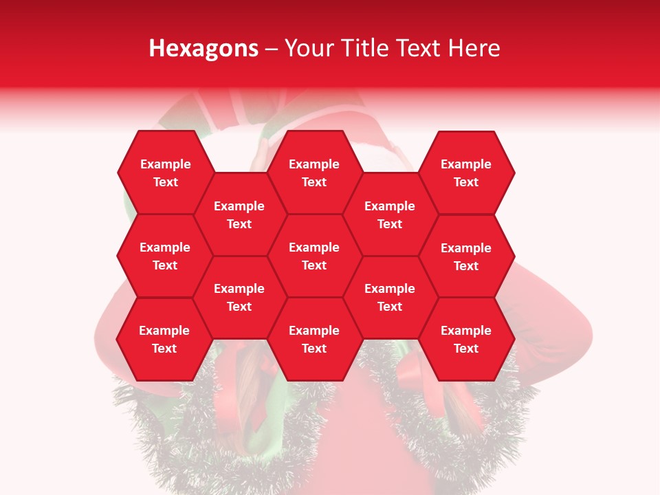 Hat Beautiful Merry PowerPoint Template