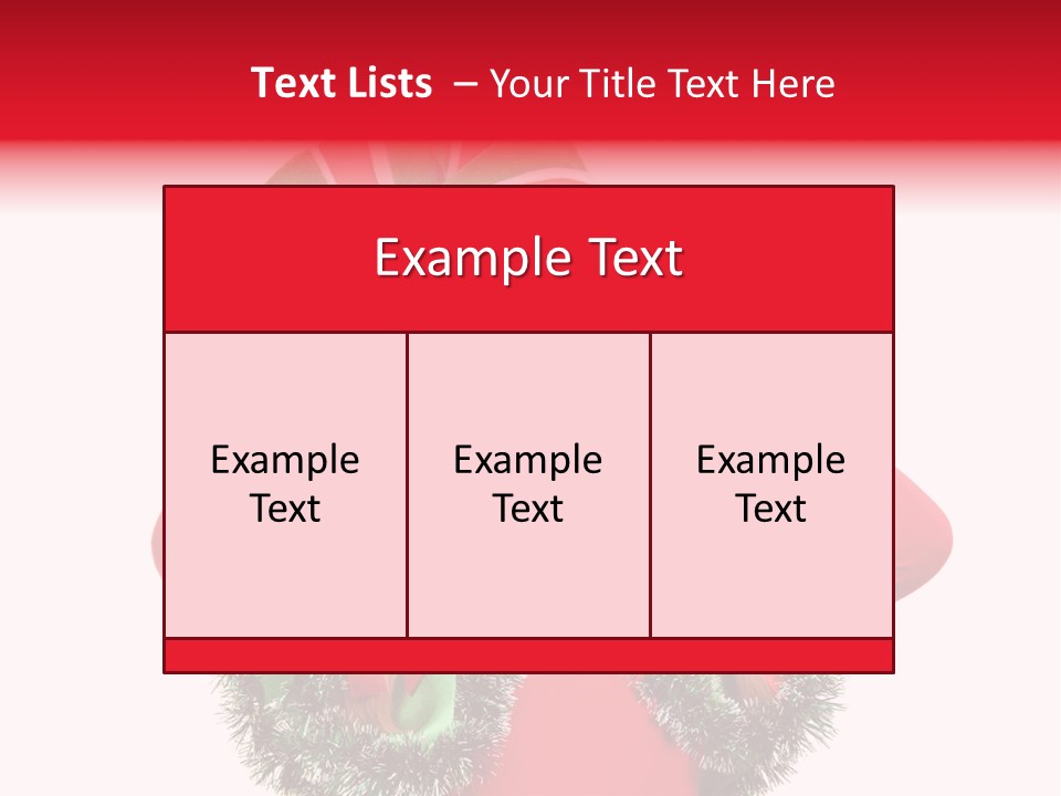 Hat Beautiful Merry PowerPoint Template