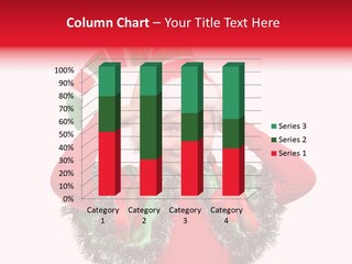 Hat Beautiful Merry PowerPoint Template