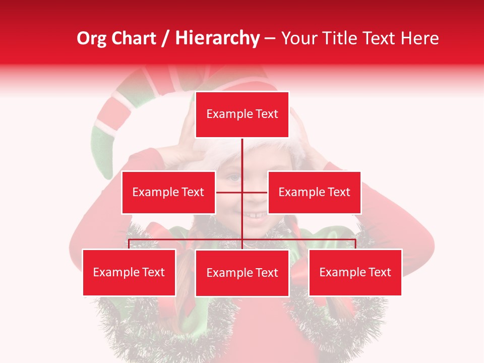 Hat Beautiful Merry PowerPoint Template