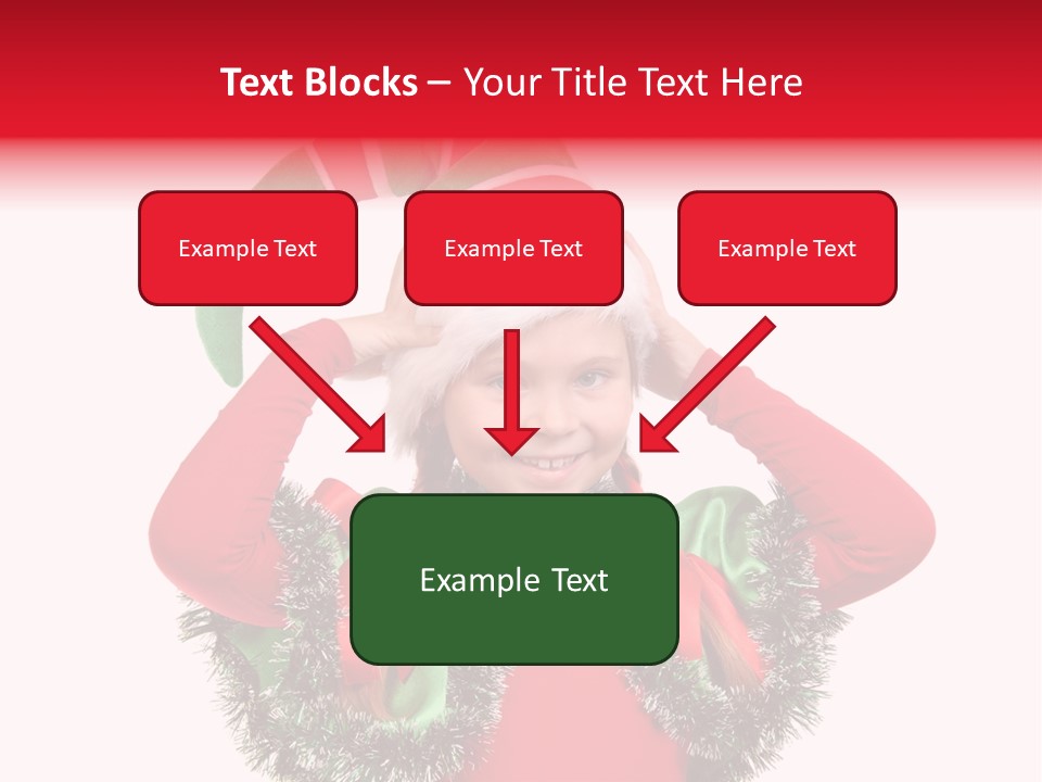 Hat Beautiful Merry PowerPoint Template