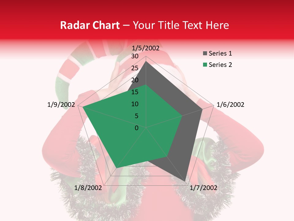 Hat Beautiful Merry PowerPoint Template