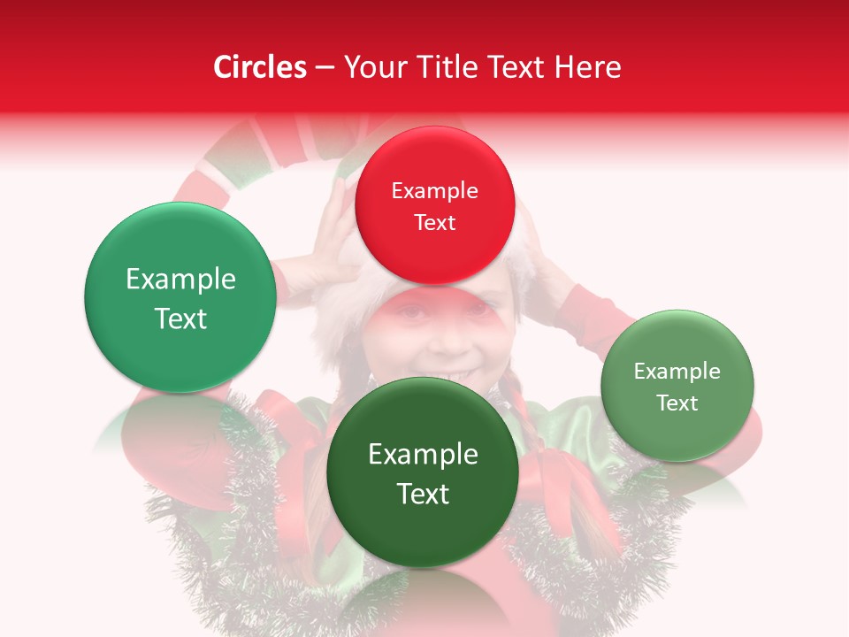 Hat Beautiful Merry PowerPoint Template