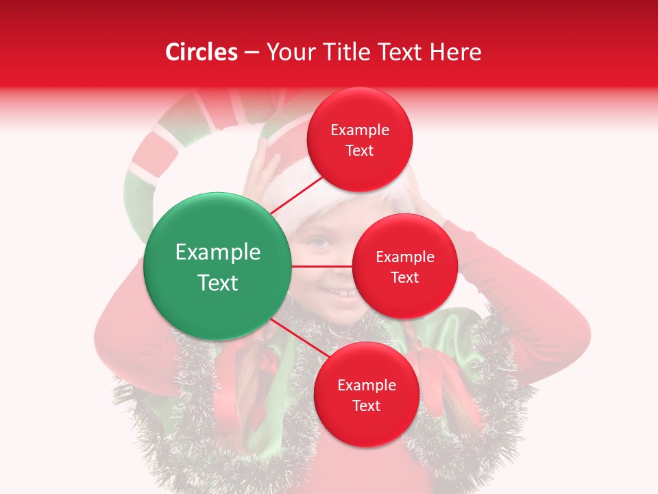 Hat Beautiful Merry PowerPoint Template