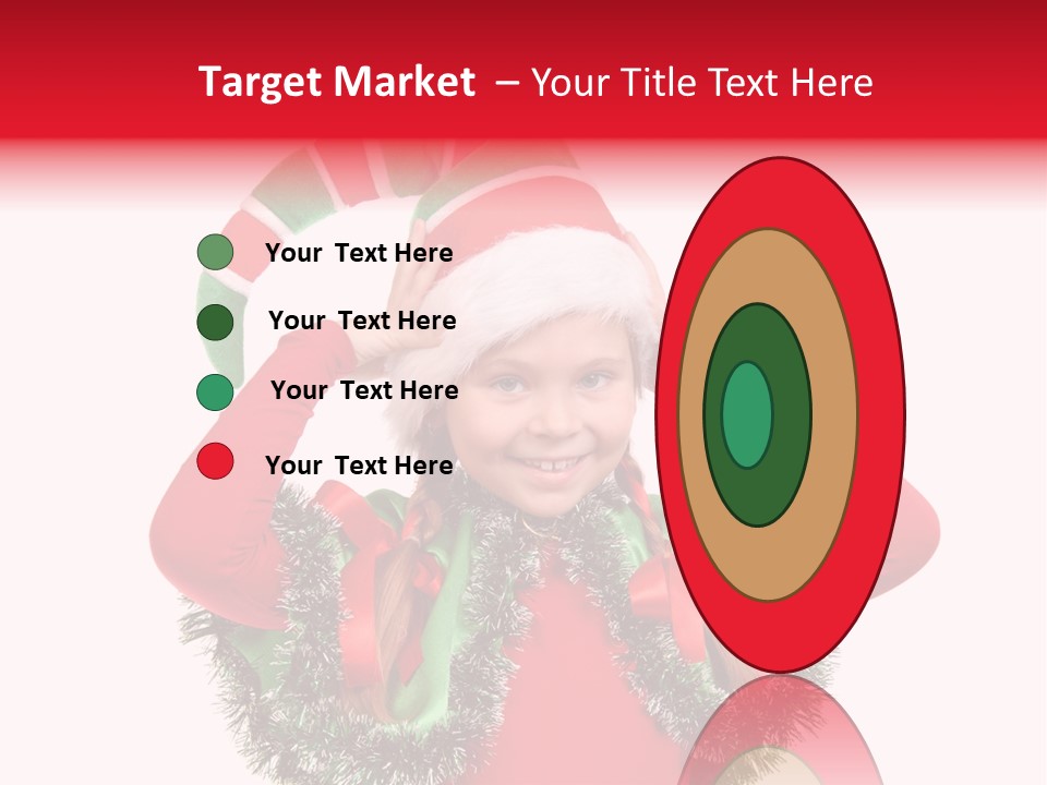 Hat Beautiful Merry PowerPoint Template