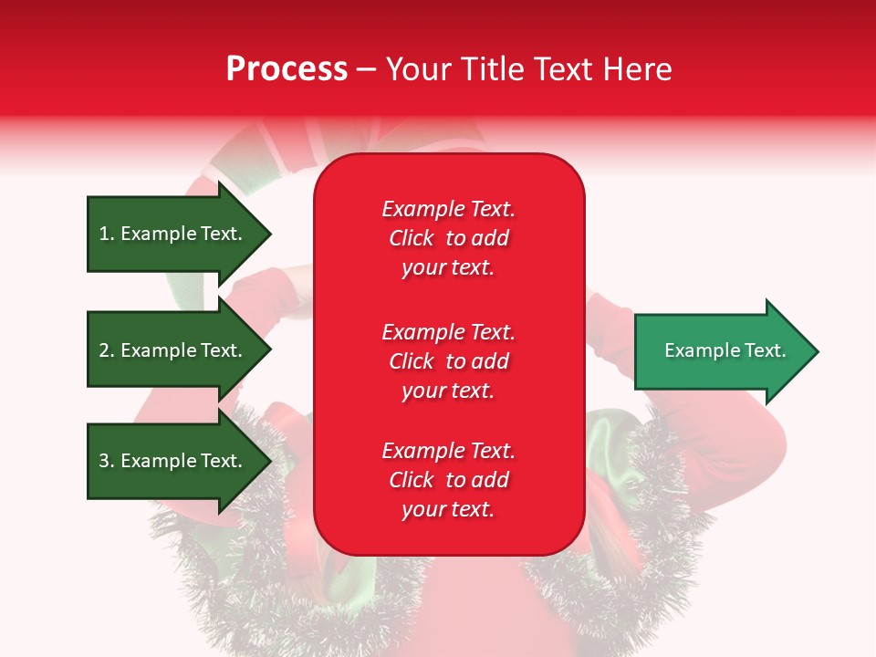 Hat Beautiful Merry PowerPoint Template