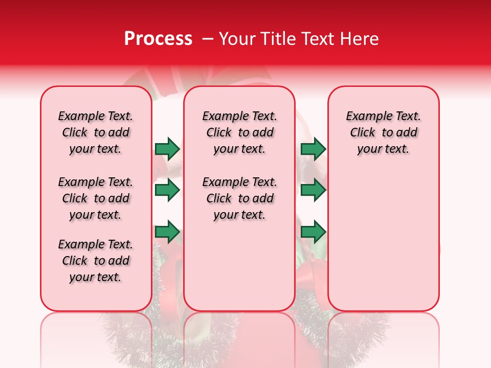 Hat Beautiful Merry PowerPoint Template