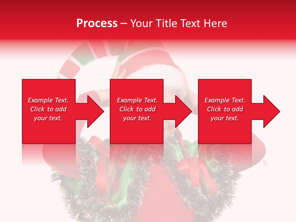 Hat Beautiful Merry PowerPoint Template