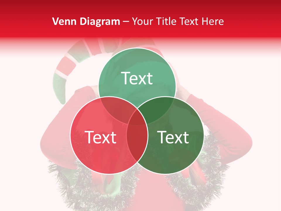 Hat Beautiful Merry PowerPoint Template