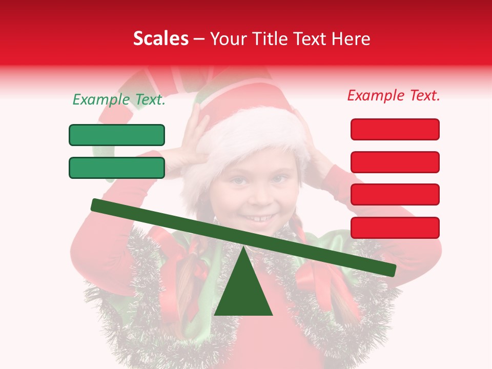 Hat Beautiful Merry PowerPoint Template