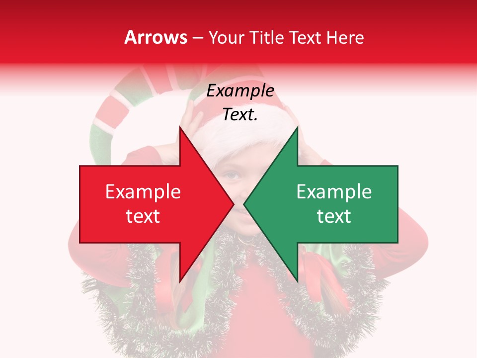 Hat Beautiful Merry PowerPoint Template