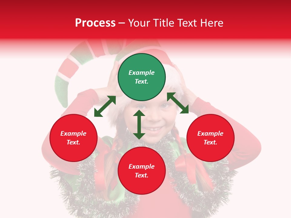 Hat Beautiful Merry PowerPoint Template