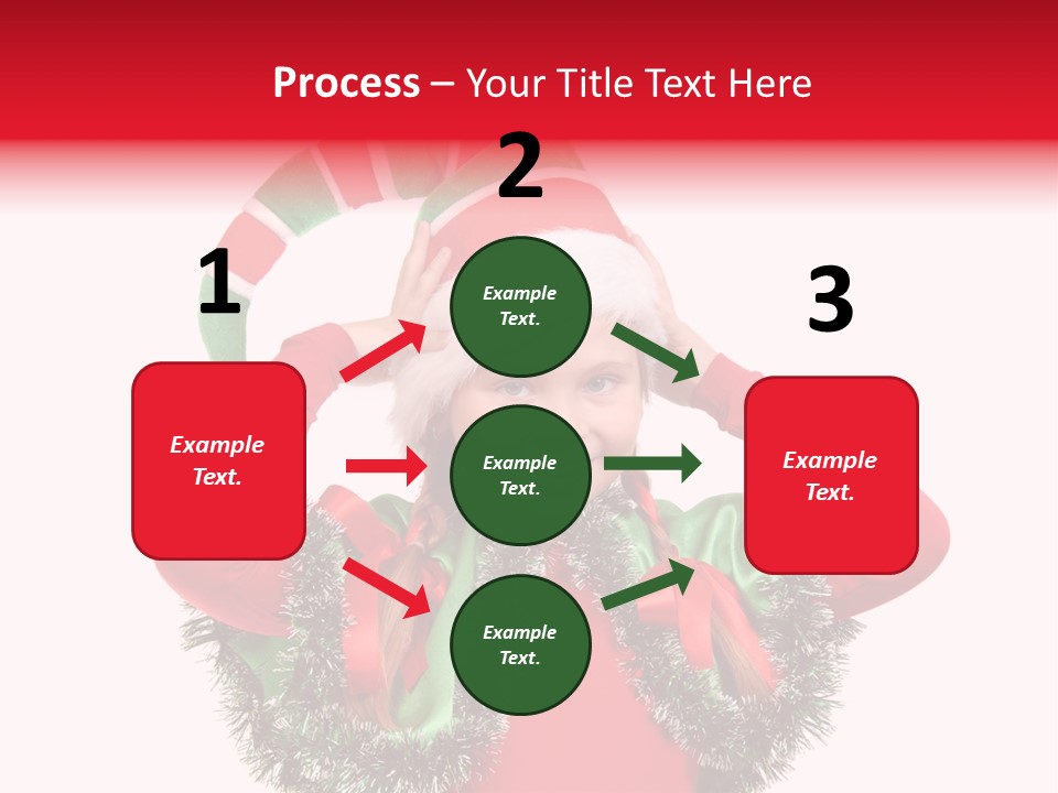 Hat Beautiful Merry PowerPoint Template