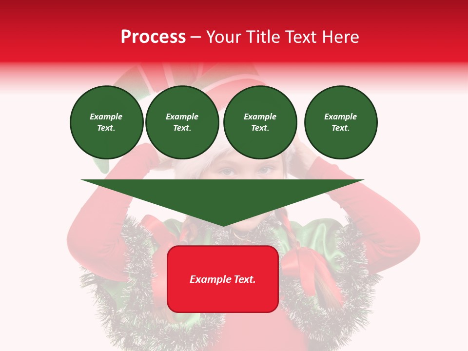 Hat Beautiful Merry PowerPoint Template