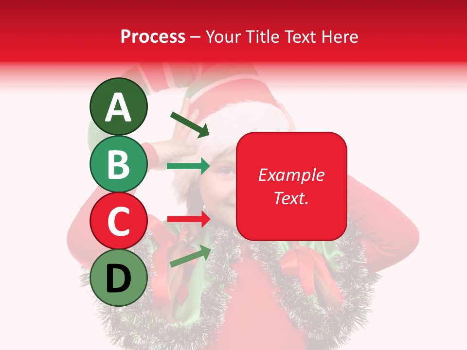 Hat Beautiful Merry PowerPoint Template