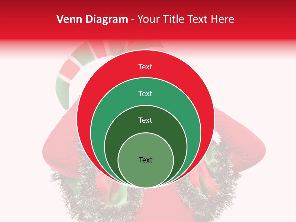 Hat Beautiful Merry PowerPoint Template