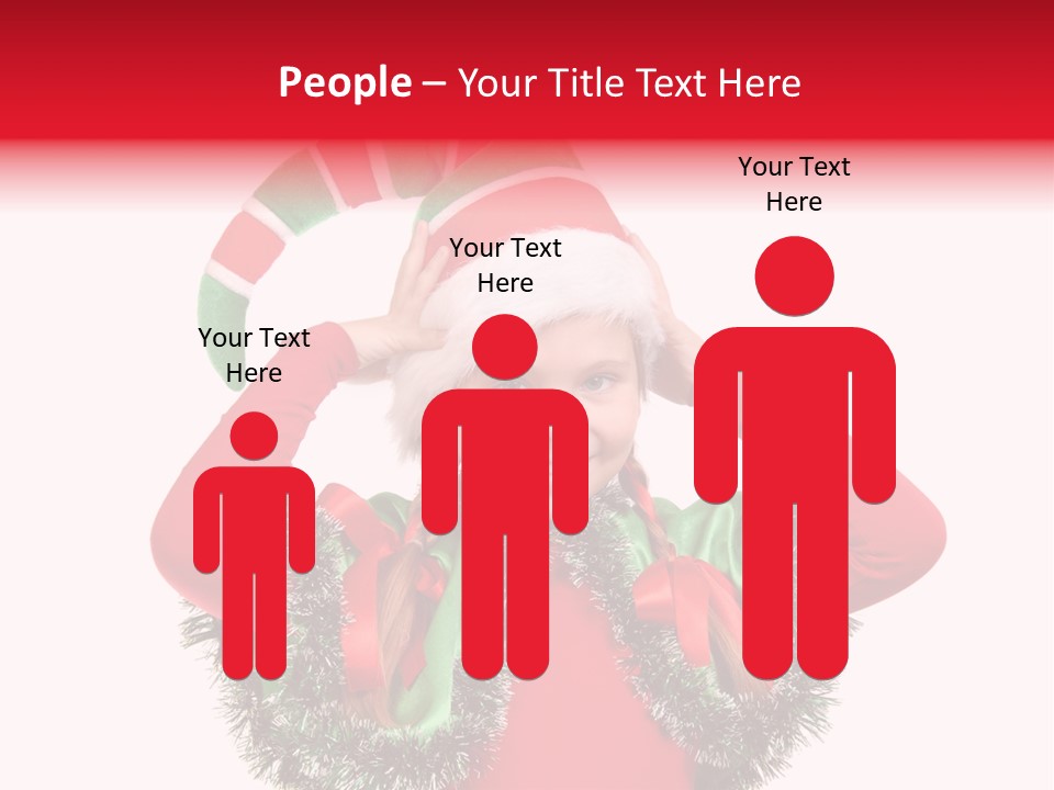 Hat Beautiful Merry PowerPoint Template