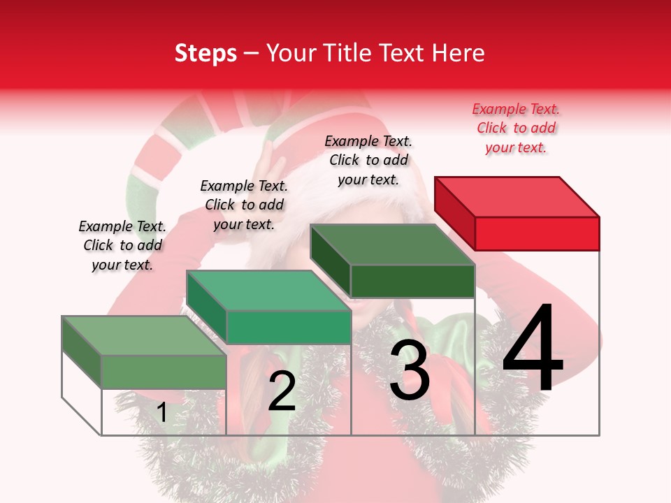 Hat Beautiful Merry PowerPoint Template