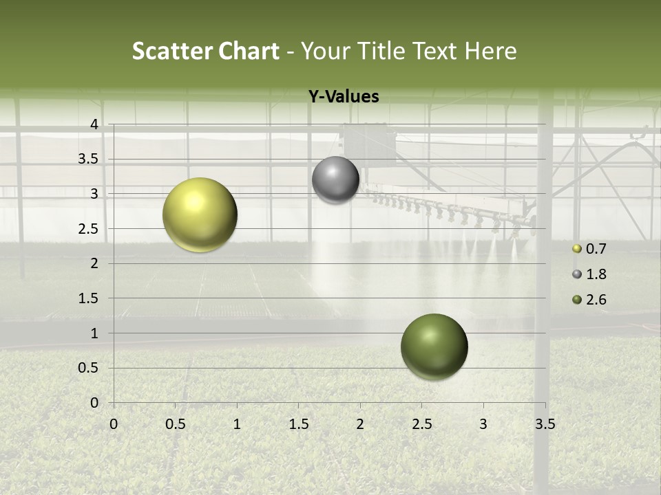 Water Spray Plant PowerPoint Template