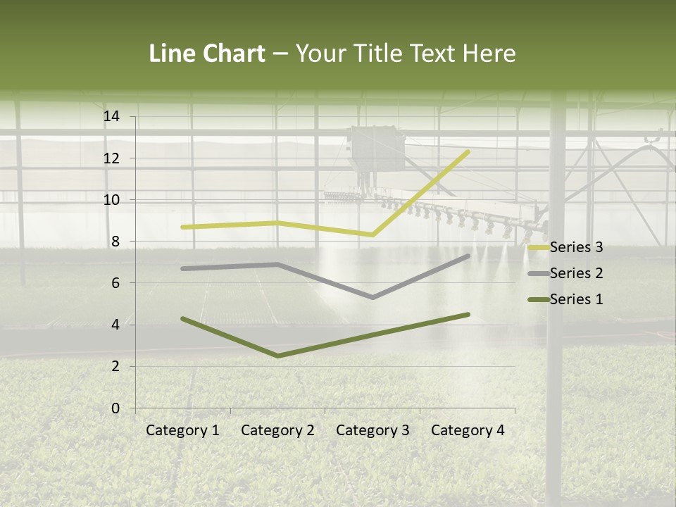 Water Spray Plant PowerPoint Template