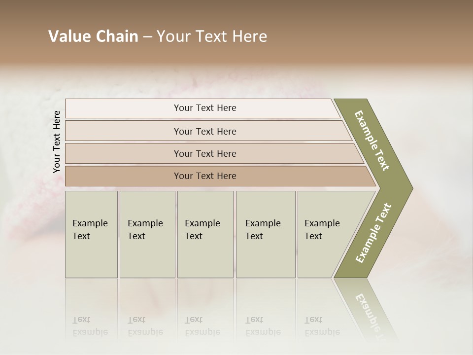 Diaper Girl Cute PowerPoint Template