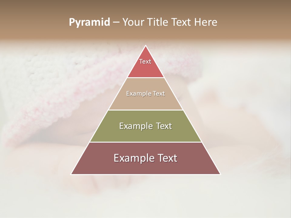 Diaper Girl Cute PowerPoint Template