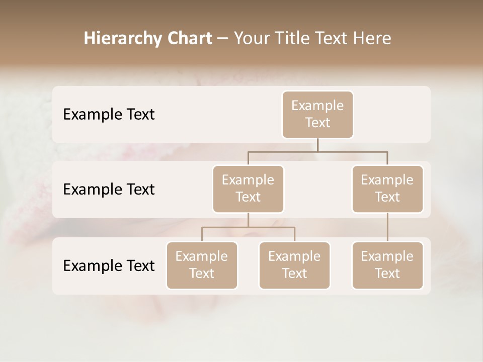 Diaper Girl Cute PowerPoint Template