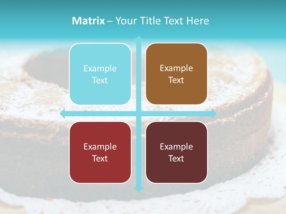 Angel Aliment Confectionery PowerPoint Template