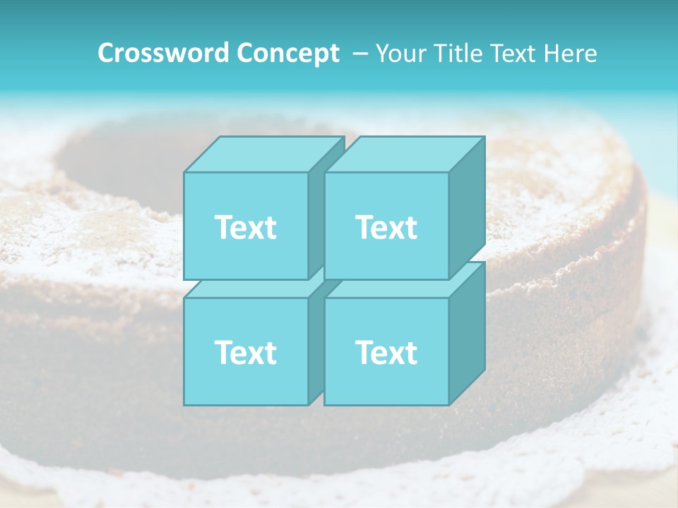 Angel Aliment Confectionery PowerPoint Template