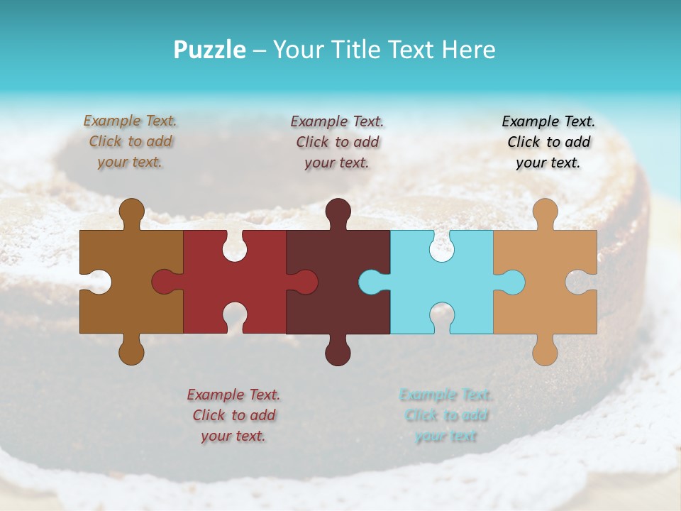 Angel Aliment Confectionery PowerPoint Template