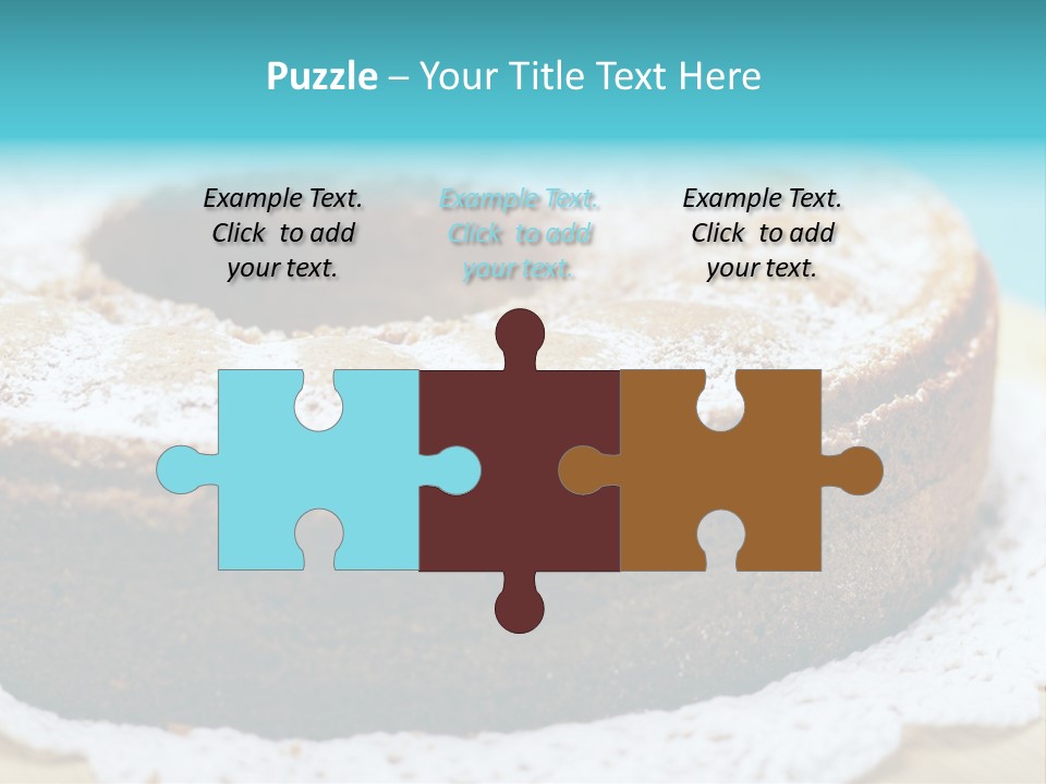 Angel Aliment Confectionery PowerPoint Template