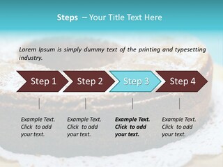 Angel Aliment Confectionery PowerPoint Template