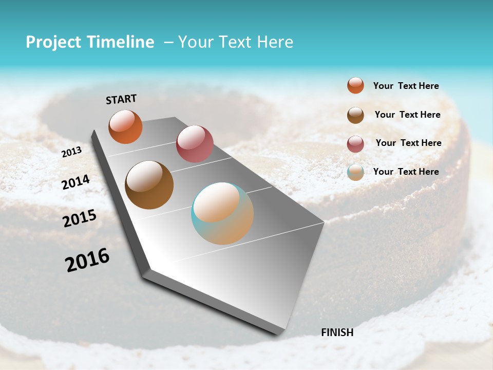 Angel Aliment Confectionery PowerPoint Template
