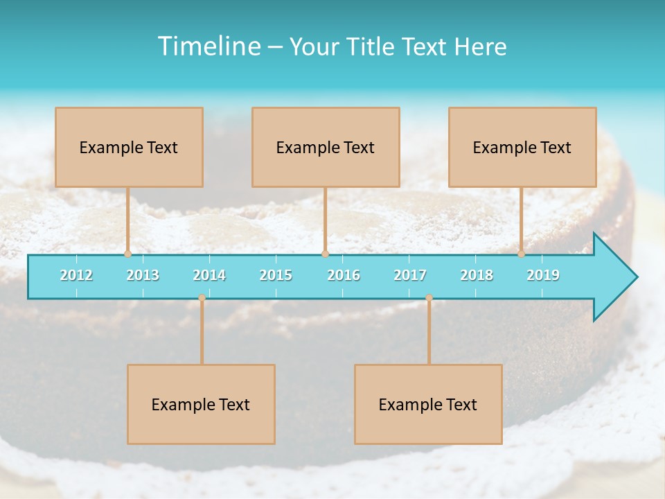 Angel Aliment Confectionery PowerPoint Template