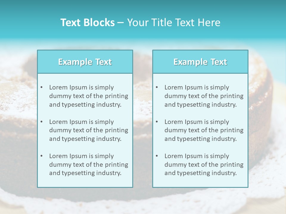 Angel Aliment Confectionery PowerPoint Template