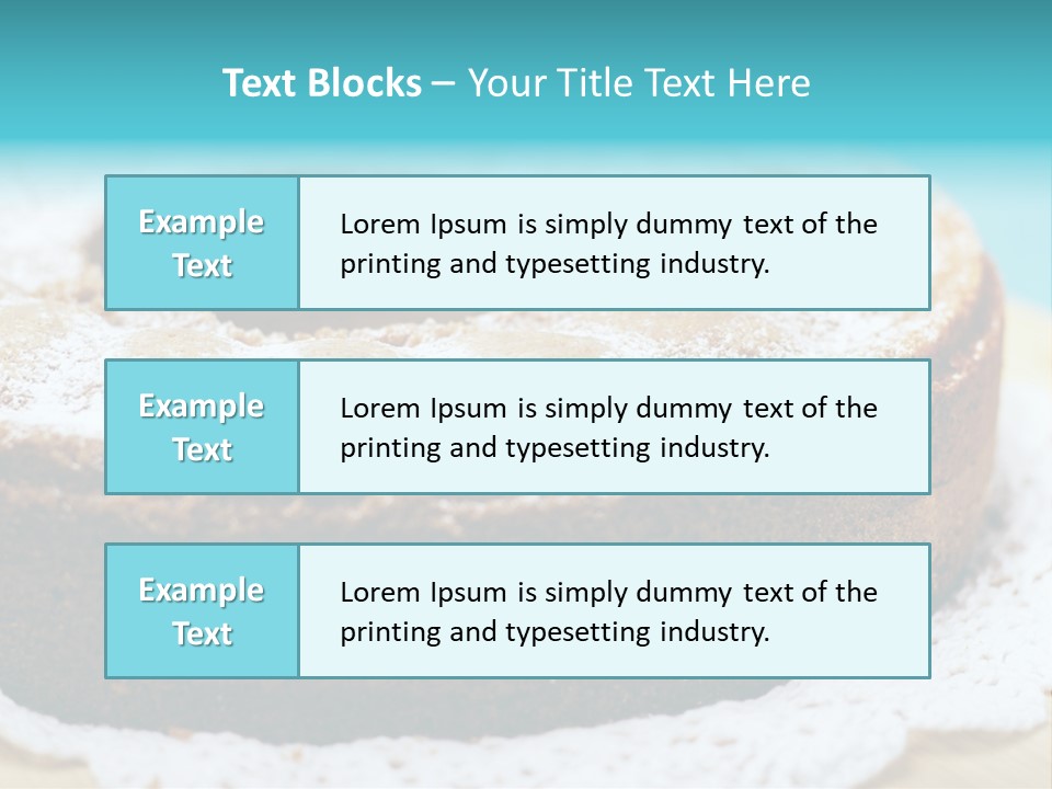 Angel Aliment Confectionery PowerPoint Template