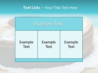 Angel Aliment Confectionery PowerPoint Template