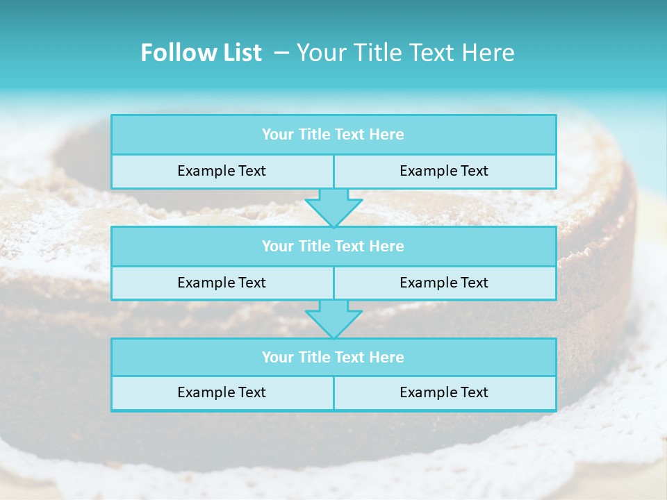 Angel Aliment Confectionery PowerPoint Template
