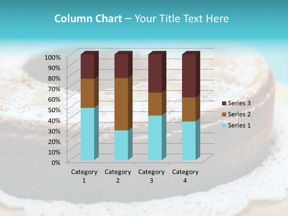 Angel Aliment Confectionery PowerPoint Template