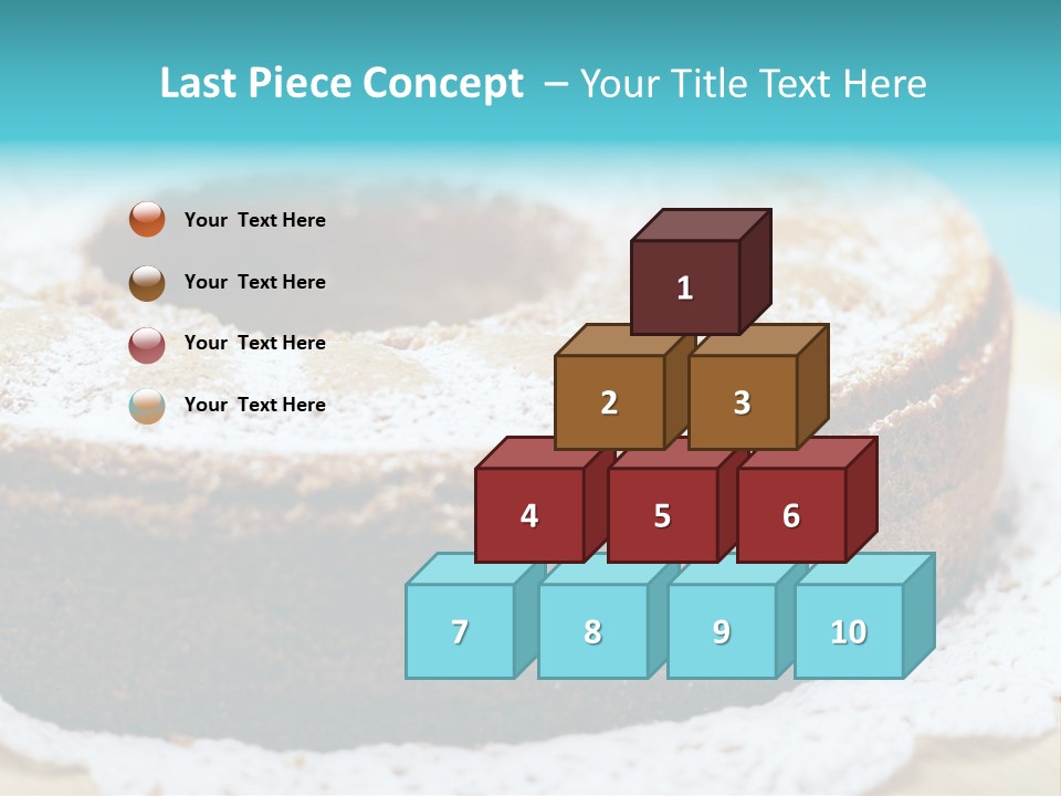 Angel Aliment Confectionery PowerPoint Template