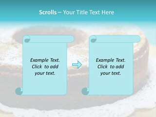 Angel Aliment Confectionery PowerPoint Template