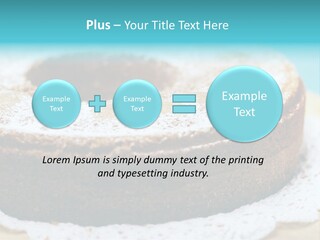 Angel Aliment Confectionery PowerPoint Template