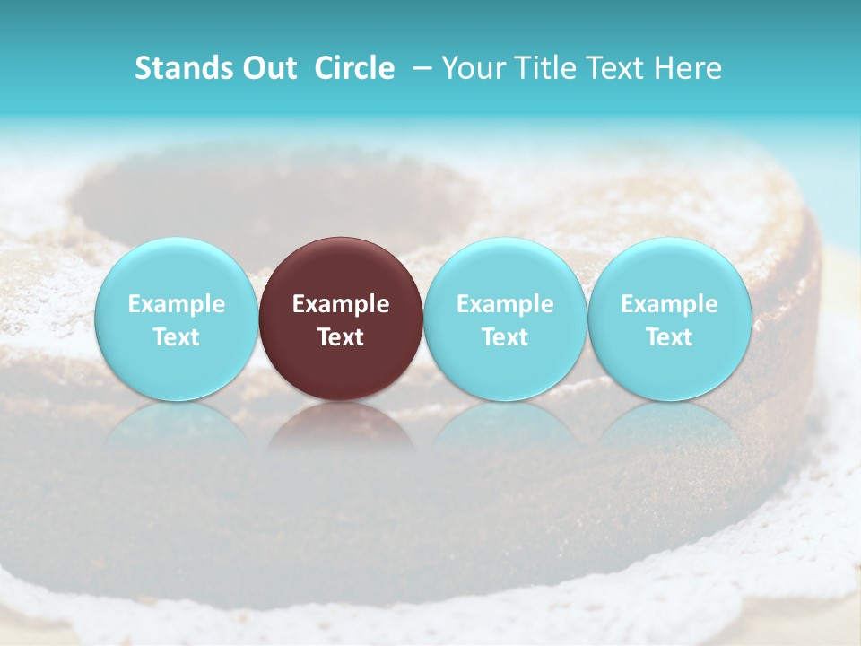 Angel Aliment Confectionery PowerPoint Template