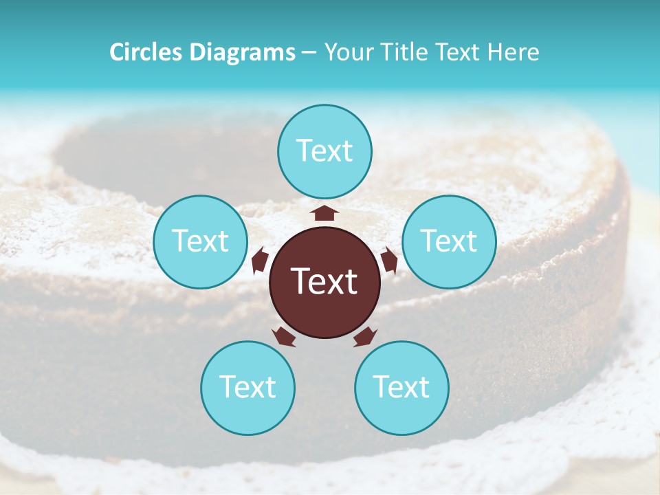 Angel Aliment Confectionery PowerPoint Template