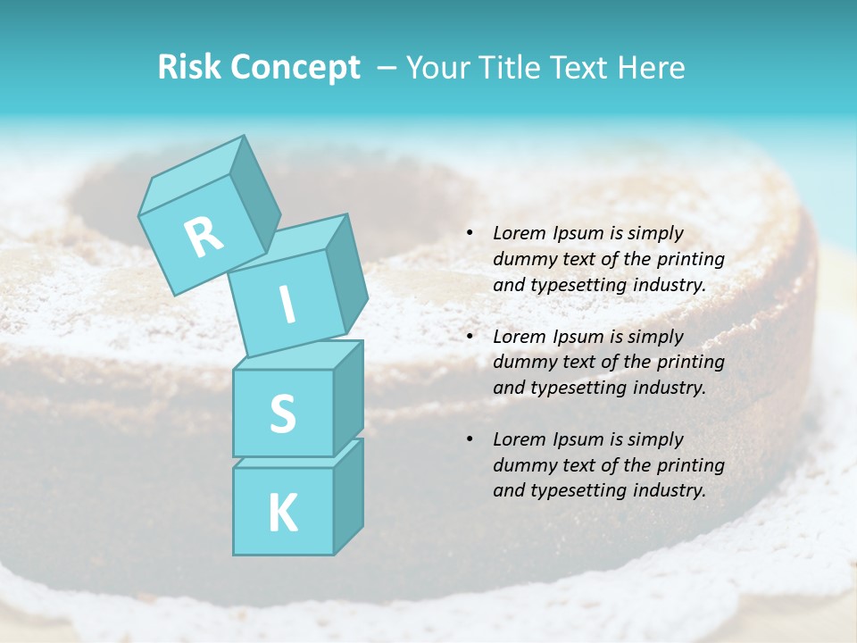 Angel Aliment Confectionery PowerPoint Template