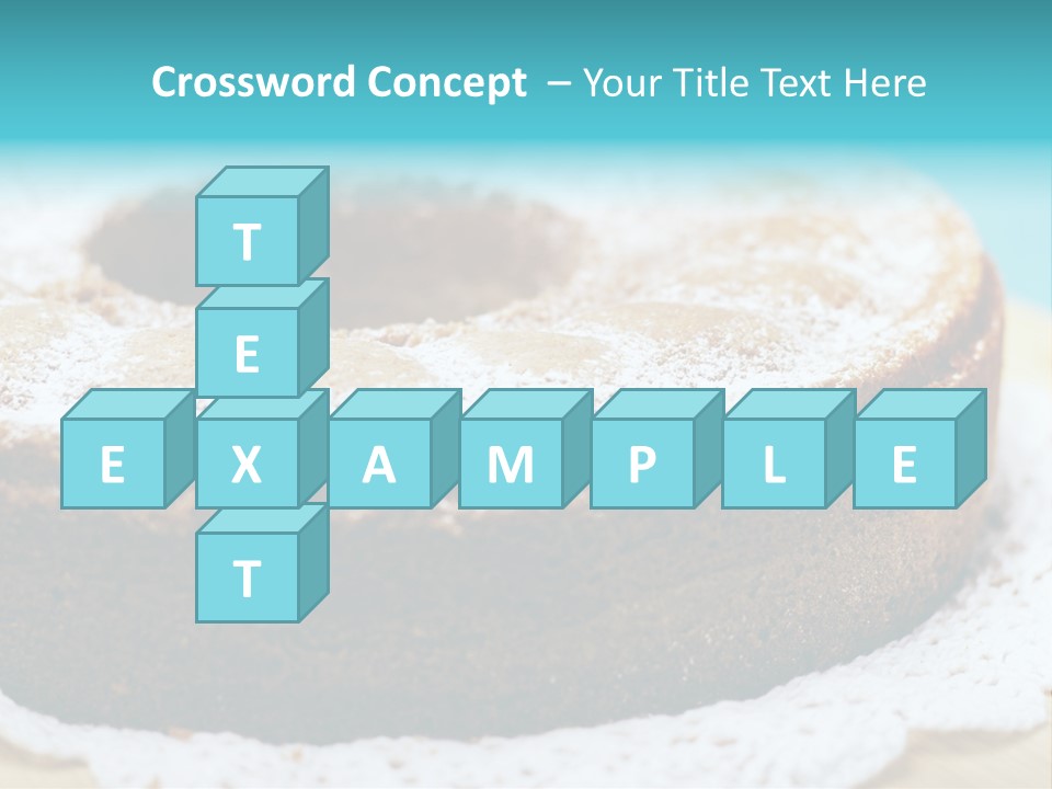 Angel Aliment Confectionery PowerPoint Template