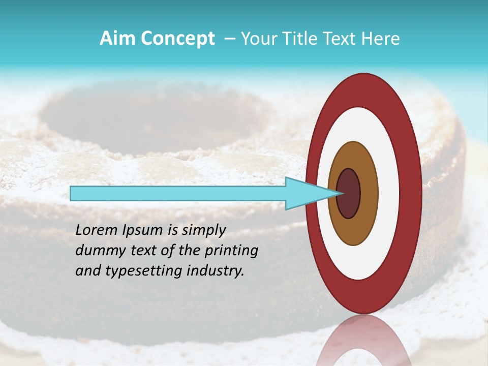 Angel Aliment Confectionery PowerPoint Template