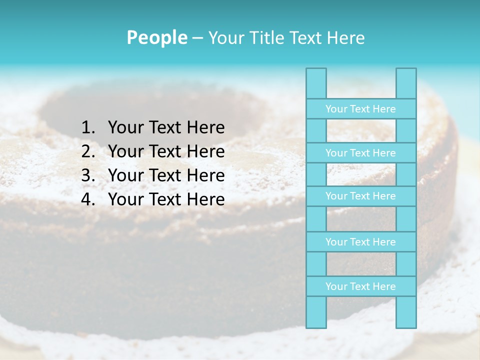 Angel Aliment Confectionery PowerPoint Template