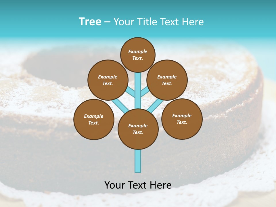 Angel Aliment Confectionery PowerPoint Template