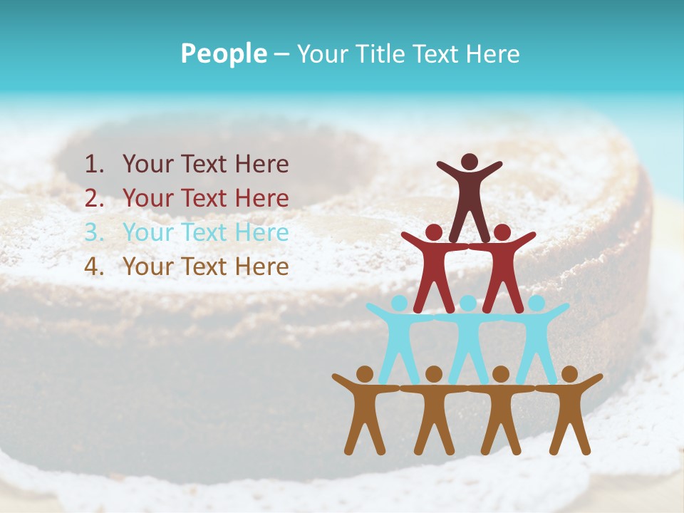 Angel Aliment Confectionery PowerPoint Template